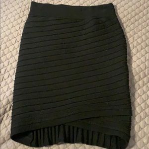 High waist pencil skirt
